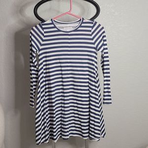 Harper Canyon Girls Stripe Long Sleeve Dress size M (8-10)